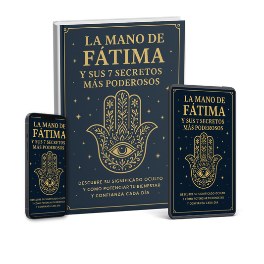 La mano de Fátima y como aplicar sus 7 secretos más poderosos + BONUS de regalo (Digital)